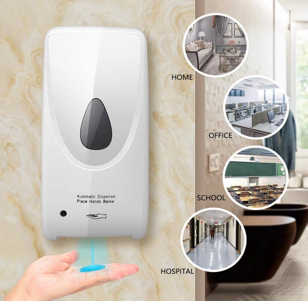 Nexora™ 900ml Automatic Soap Dispenser – White